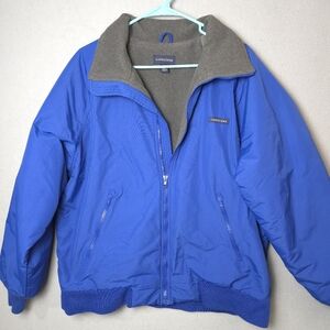 Lands' End Men's Blue Jacket XL